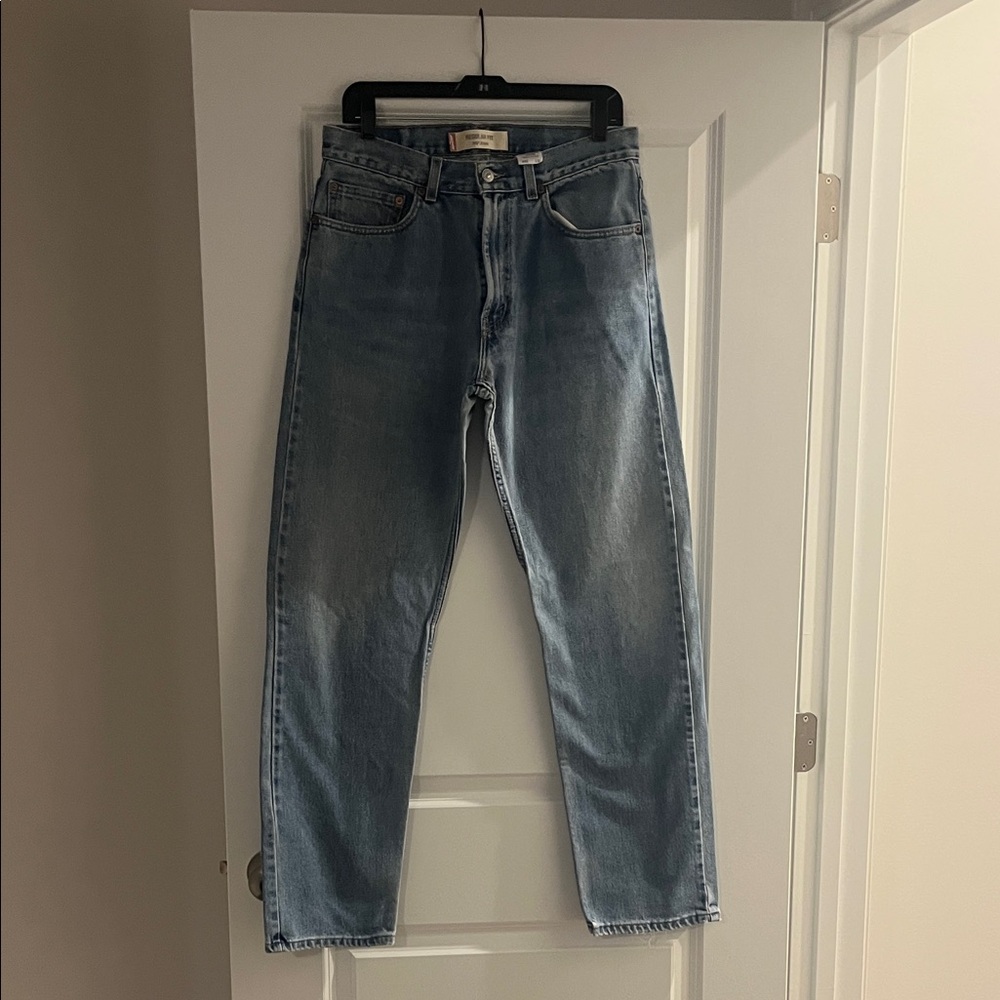 Levi's Men's Light Blue Straight Jeans